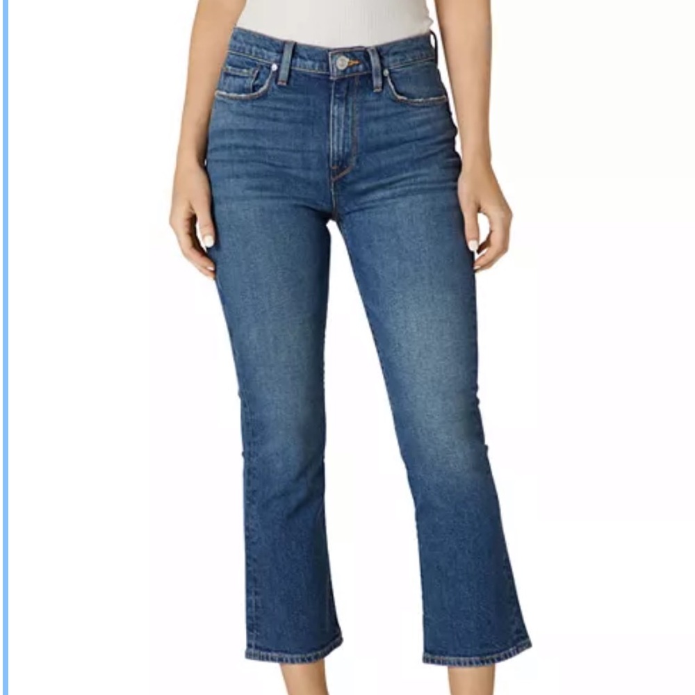 NWT Hudson Holly High Rise Crop Bootcut Jeans